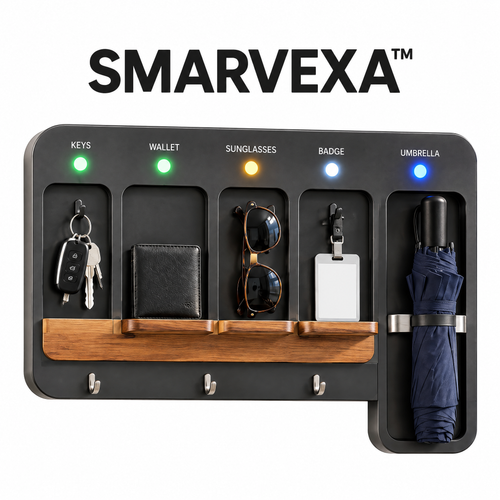 SMARVEXA Smart Entryway Weather-Ready Organizer concept illustration 2