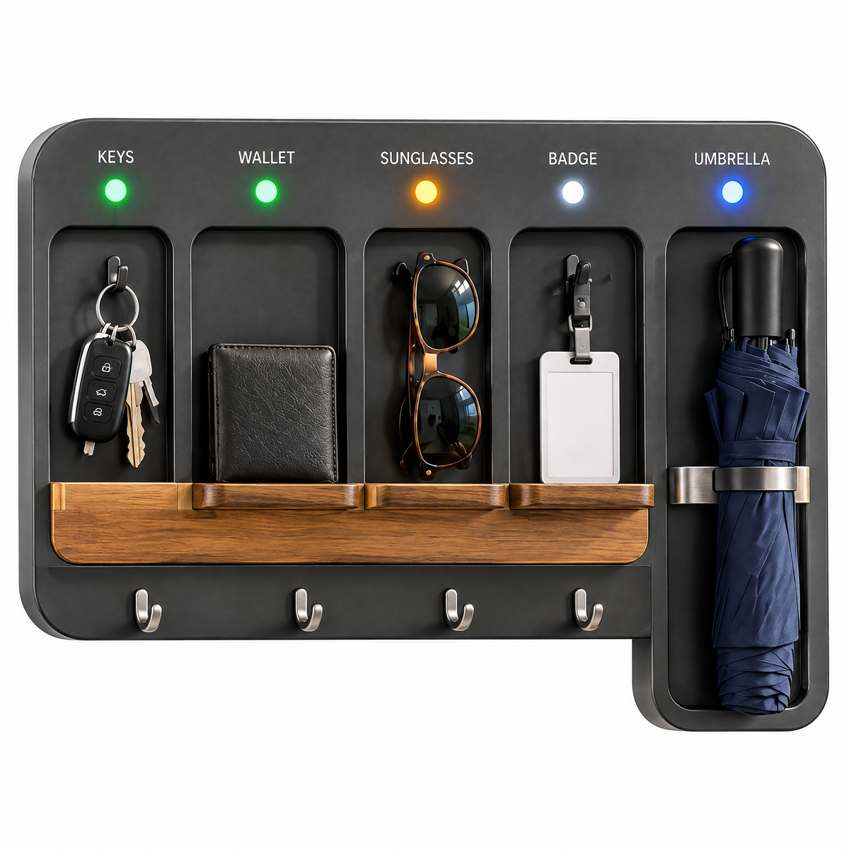 SMARVEXA Smart Entryway Weather-Ready Organizer concept illustration 4